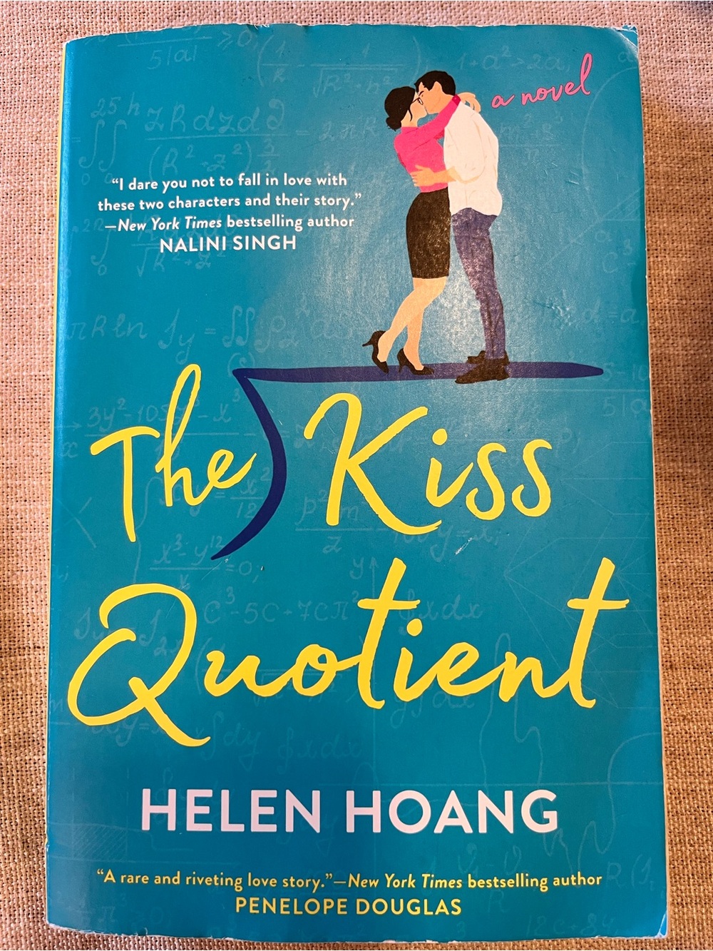 The Kiss Quotient - Teal Paperback Romance Novel